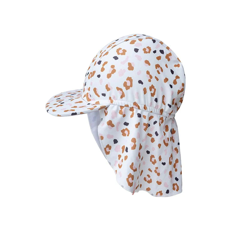 Swim Essentials UV Swim Hat, khaki Leopard