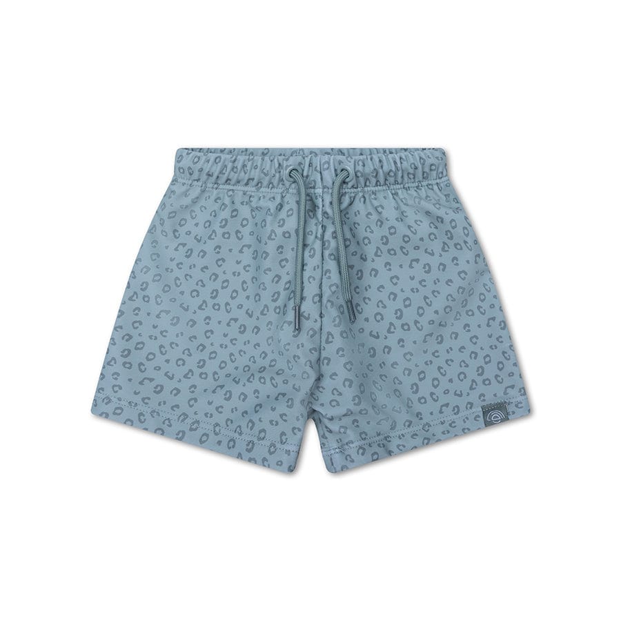 Swim Essentials Boys Swim Shorts, Green Leopard