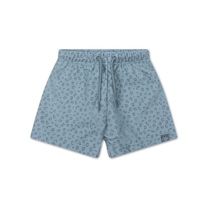 Swim Essentials Boys Swim Shorts, Green Leopard