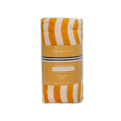 Swim Essentials Luxe Beach Poncho - Flow Yellow, 65 x 65 cm
