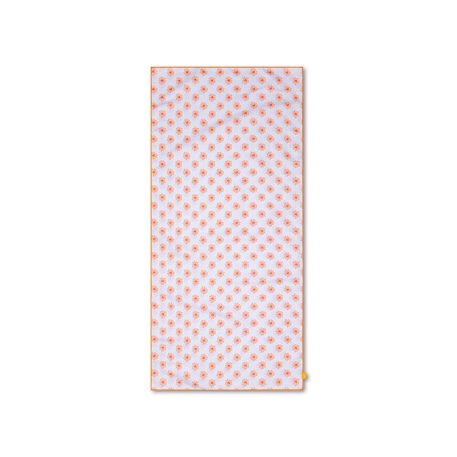 Swim Essentials Luxe Recycled Microfiber Beach Towel, Floral Love, 135 x 65 cm