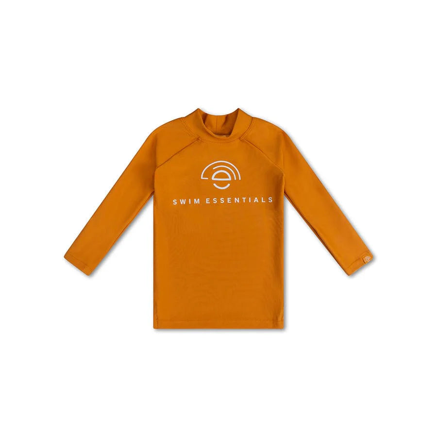 Swim Essentials UV Long Sleeved Rashguard, Pure Tone Brown