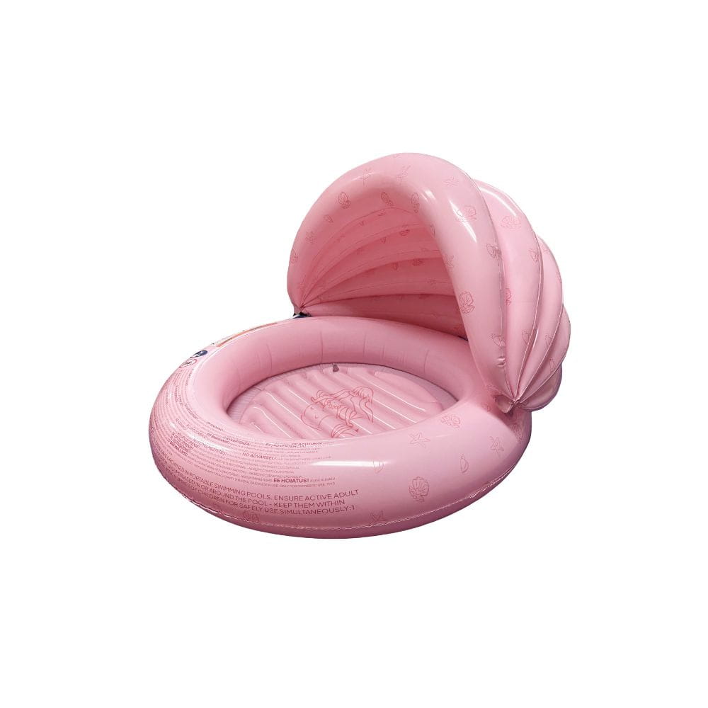 Swim Essentials Inflatable Children's Pool with Canopy - Sea Pearl, 100 cm