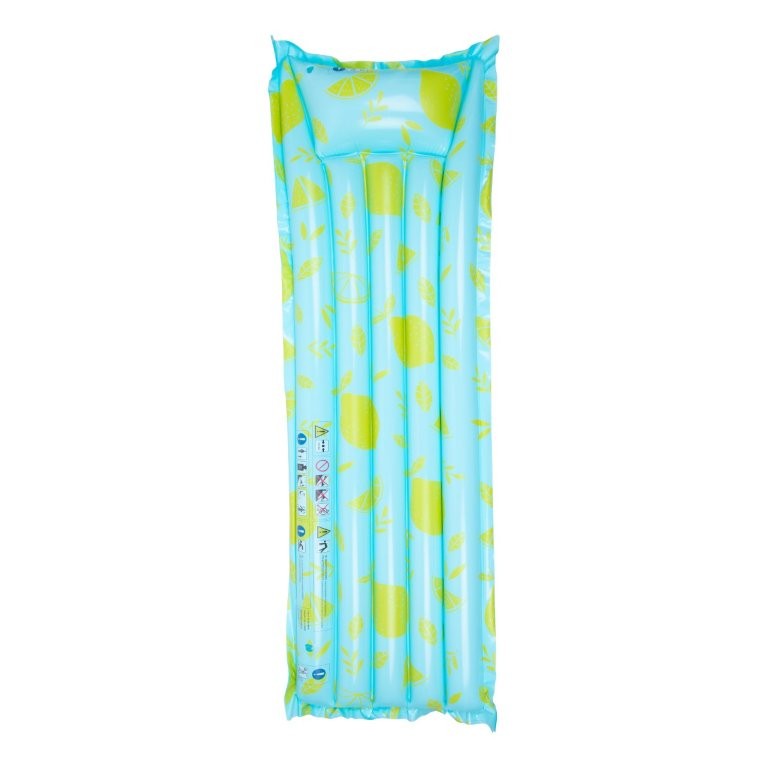 Swim Essentials Inflatable Lie On - Lime, 177 cm