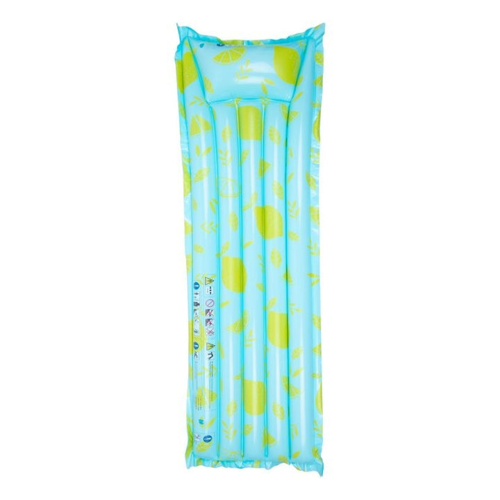 Swim Essentials Inflatable Lie On - Lime, 177 cm