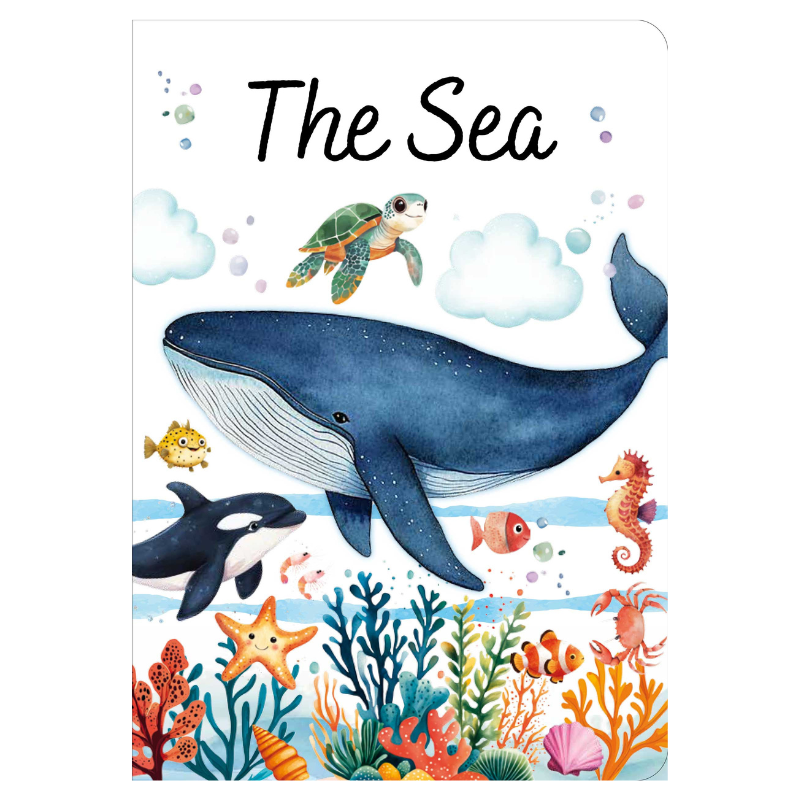 Sassi Magic Water Puzzle & Book Set - The Sea