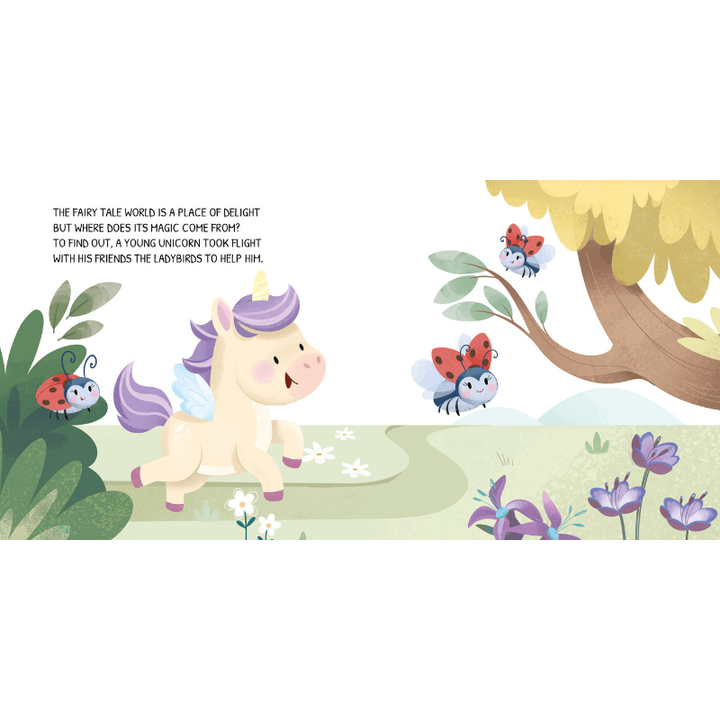 Sassi Board Book - Glow In The Dark - Unicorns