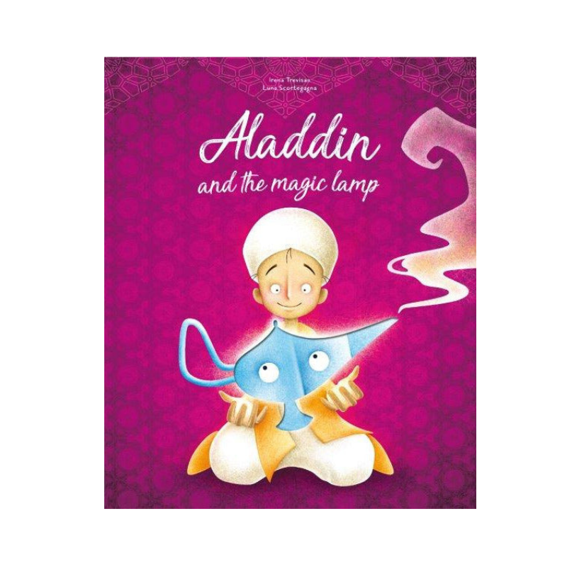 Sassi - Die-Cut, Fairy Tale Book - Aladdin and The Magic Lamp