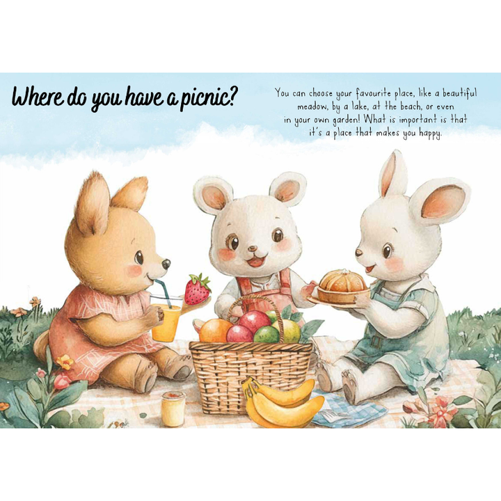 Sassi Magic Water Puzzle & Book Set - Picnic