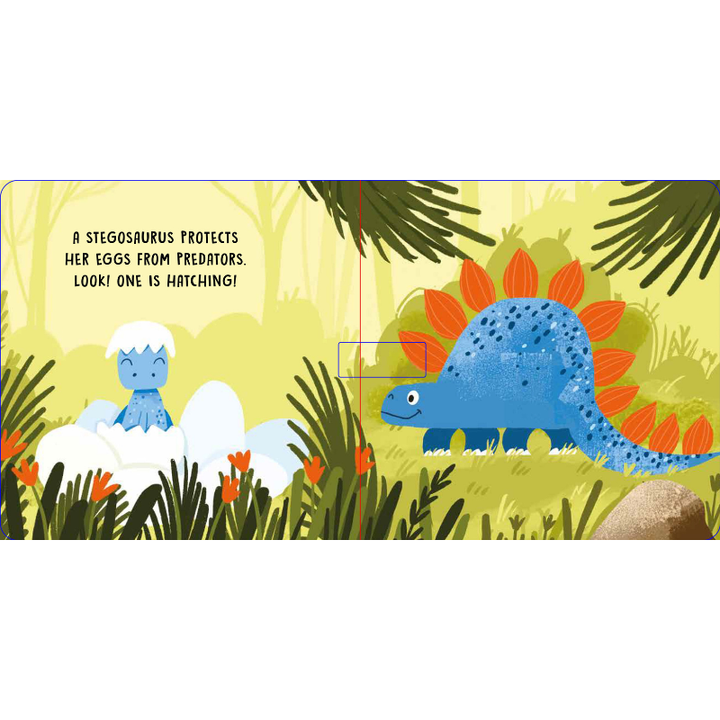Sassi Board Book Sweet Sounds Stories - Dinosaurs