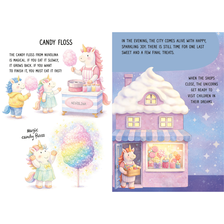 Sassi Day & Night Double-Sided Puzzle & Book Set - Unicorns