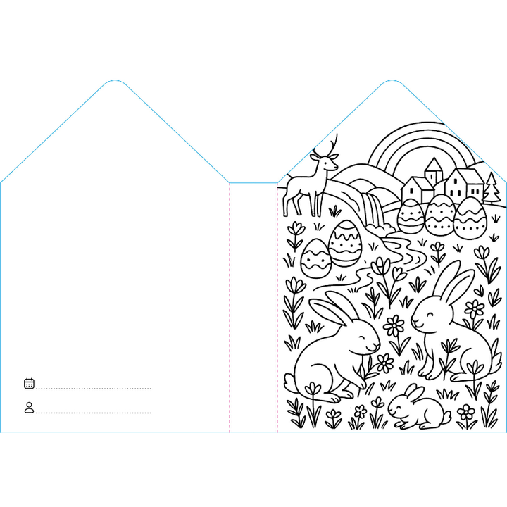 Sassi Colouring Book House - Pets