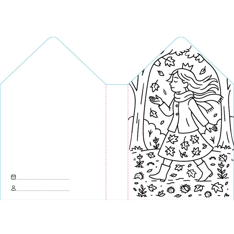 Sassi Colouring Book House - Princesses