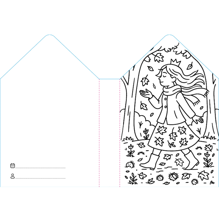 Sassi Colouring Book House - Princesses