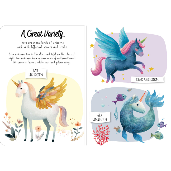 Sassi Magic Water Puzzle & Book Set - Unicorns