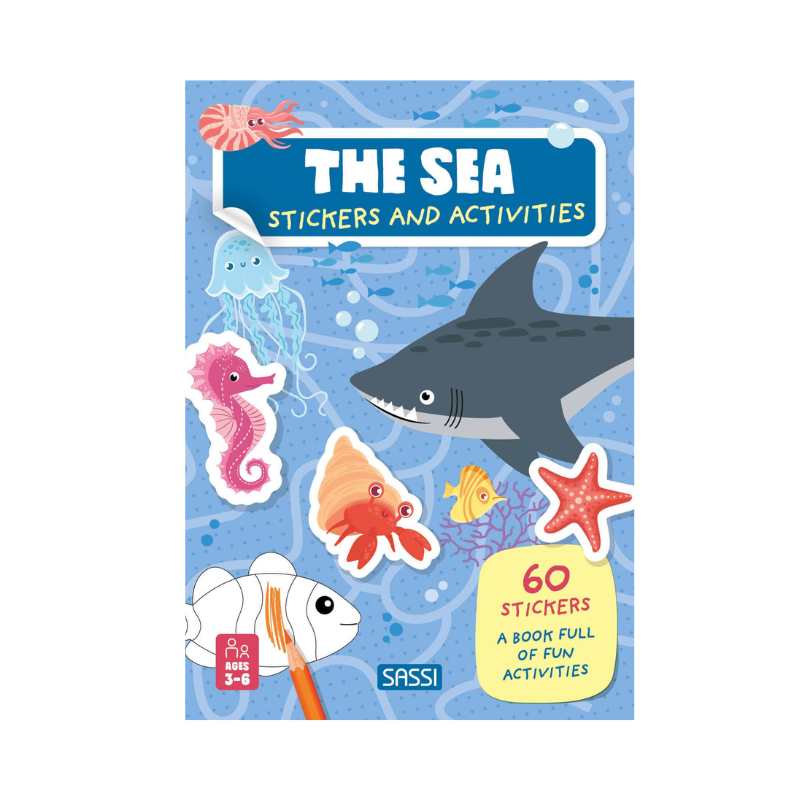 Sassi Stickers and Activities Book - The Sea