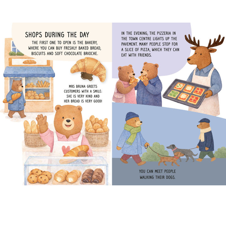 Sassi Day & Night Double-Sided Puzzle & Book Set - City