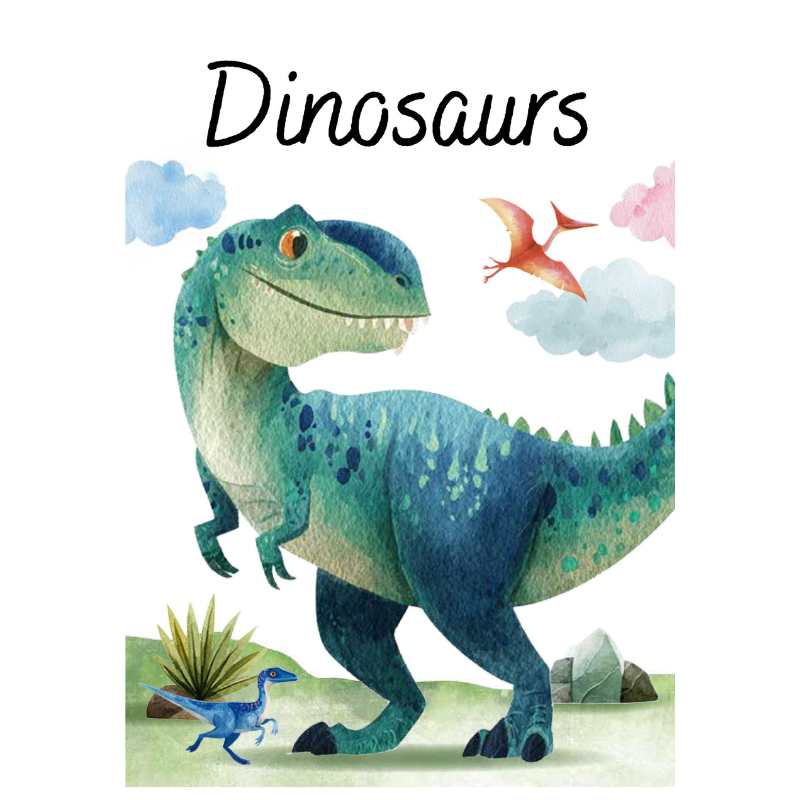 Sassi Magic Water Puzzle & Book Set - Dinosaurs