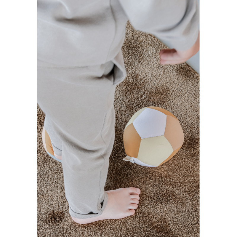 Fabelab - Fabric Ball - Lilac mix, 15 cm