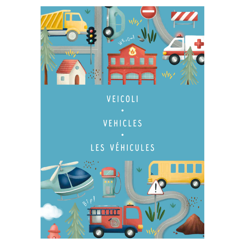 Sassi Magnetic Box Set - Vehicles