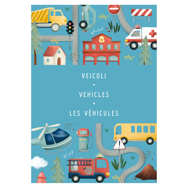 Sassi Magnetic Box Set - Vehicles