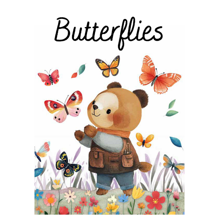 Sassi Magic Water Puzzle & Book Set - Butterflies