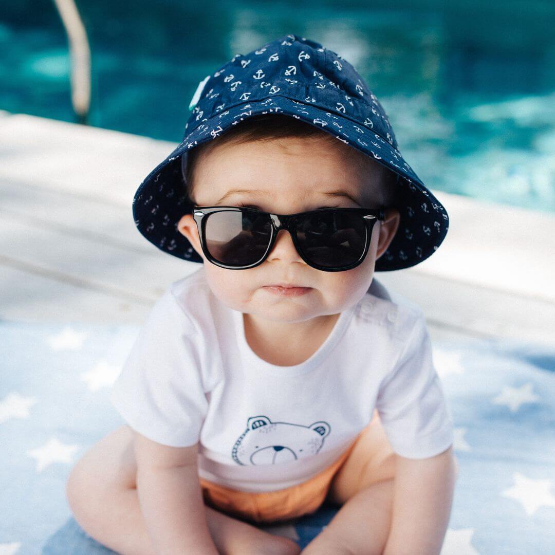 Frankie Ray Baby Sunglasses -  Minnie Gadget, Black