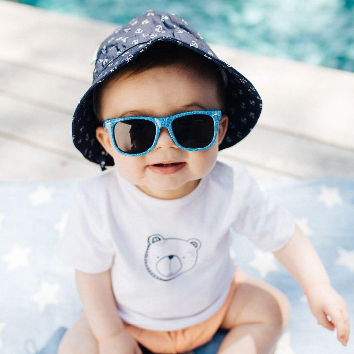 Frankie Ray Baby Sunglasses -  Minnie Gadget, Blue
