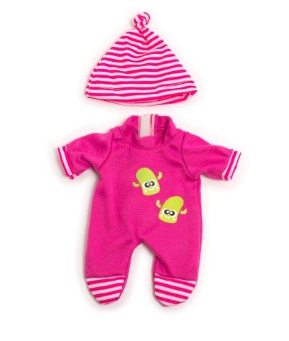 Miniland Clothing Pink winter pyjamas, 21 cm Doll