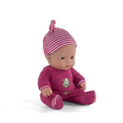 Miniland Clothing Pink winter pyjamas, 21 cm Doll