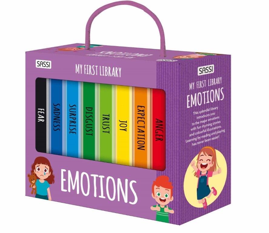 Sassi My First Library Board Books - Emotions