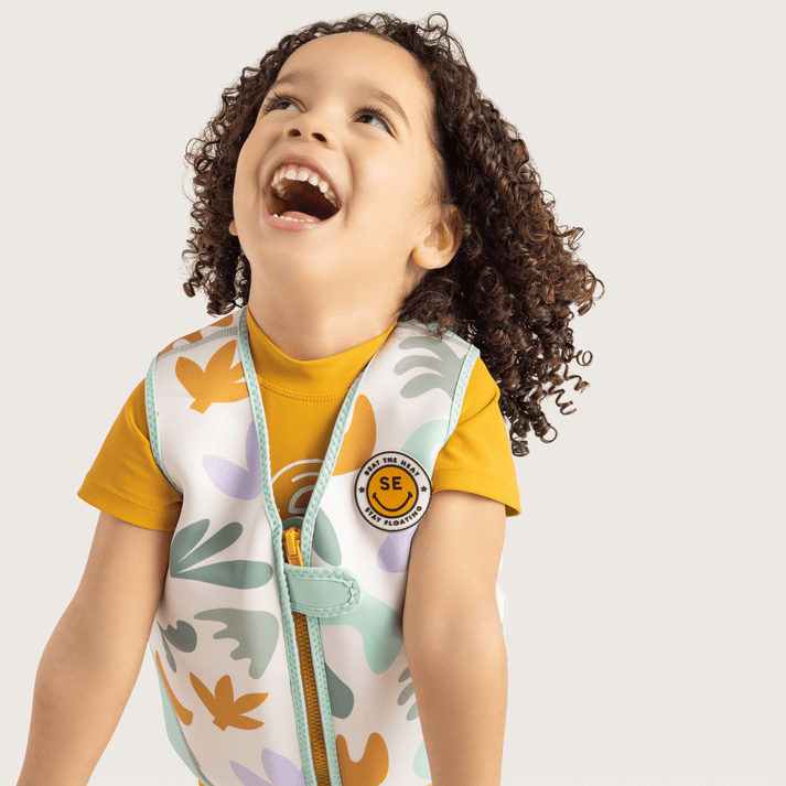 Swim Essentials Kids Swimming Vest - Abstract, 3-6 yrs