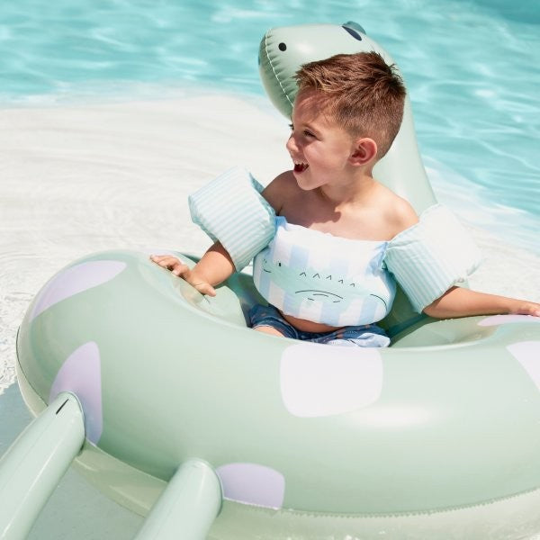 Swim Essentials Puddle Jumper Swim Vest - Animal Bands Crocodile, 2-6 yrs