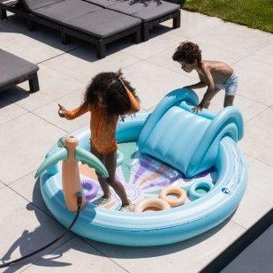Swim Essentials Inflatable Adventure Pool - Bright Waves Adventure Pool