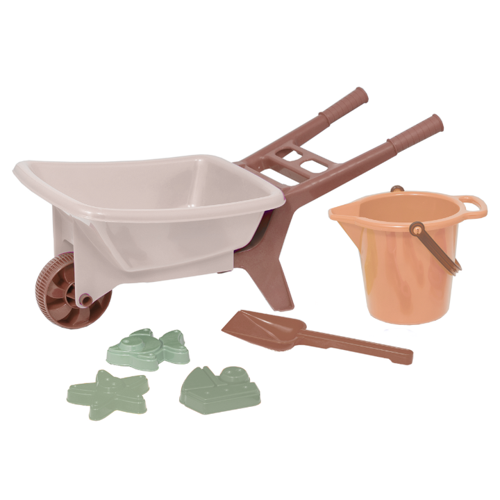 Plasto Soft Neutrals Wheelbarrow Set, 6 pcs