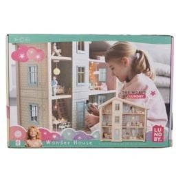 Lundby Doll House - Wonder House, 3 Storey