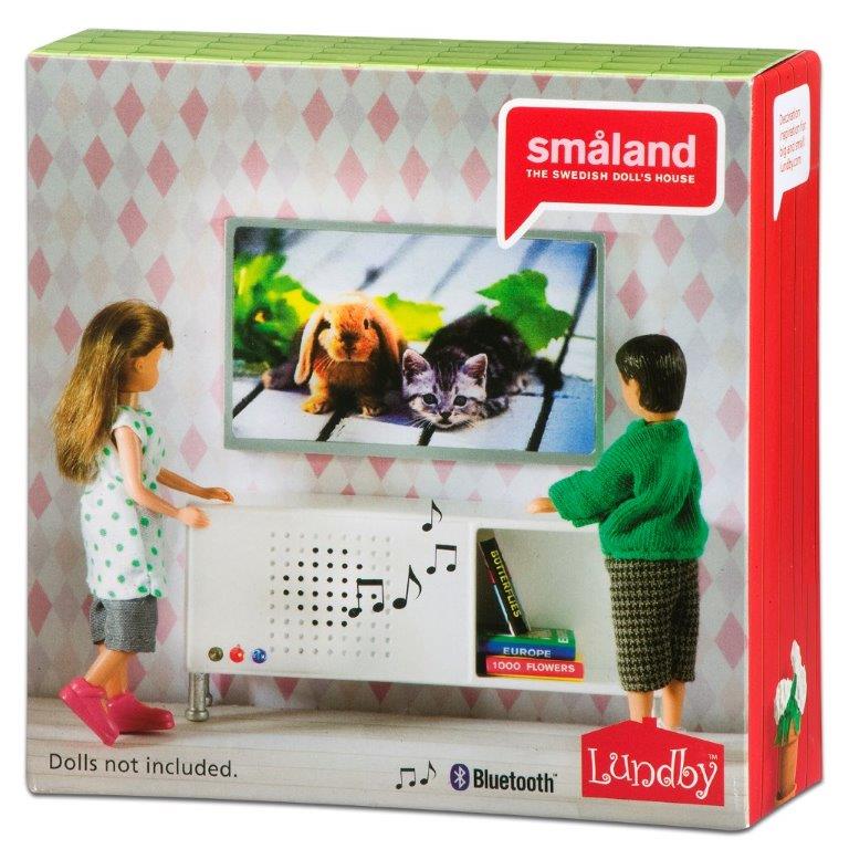 Lundby Music + TV Set with Bluetooth