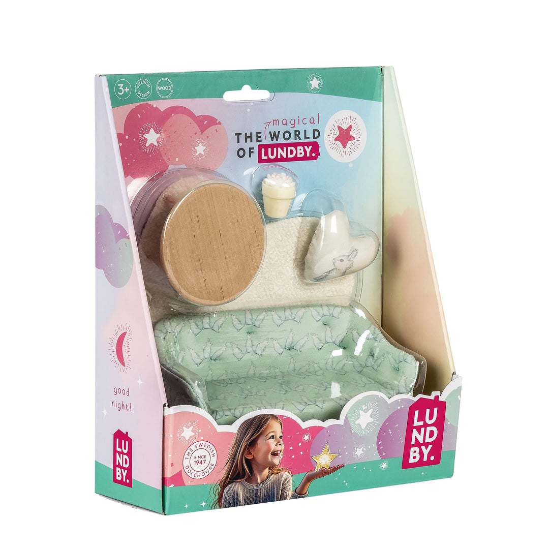 Lundby Doll House Furniture - Lounge & Coffee Table Set