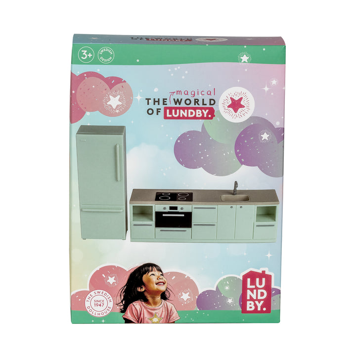 Lundby Doll House Furniture - Basic Kitchen Set