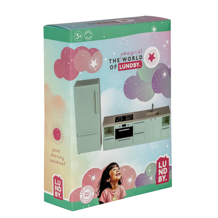 Lundby Doll House Furniture - Basic Kitchen Set