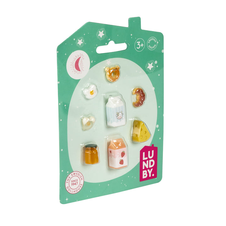 Lundby Doll House Accessories - Breakfast Food Set