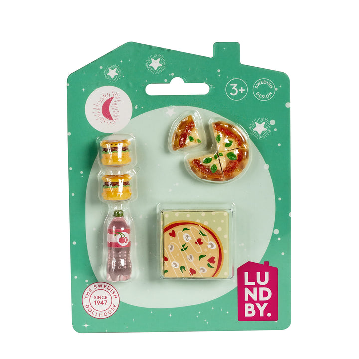 Lundby Doll House Accessories - Takeaway Food Set