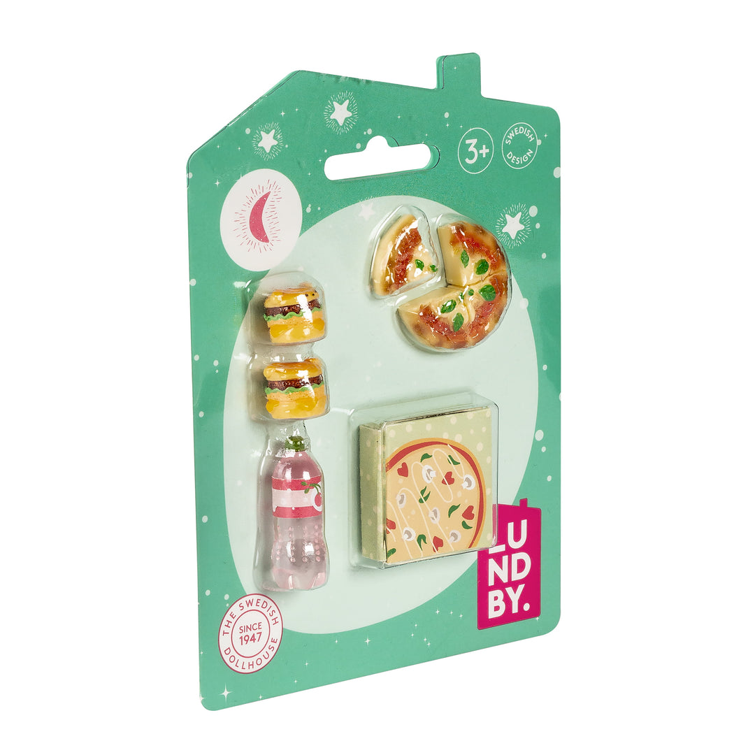 Lundby Doll House Accessories - Takeaway Food Set