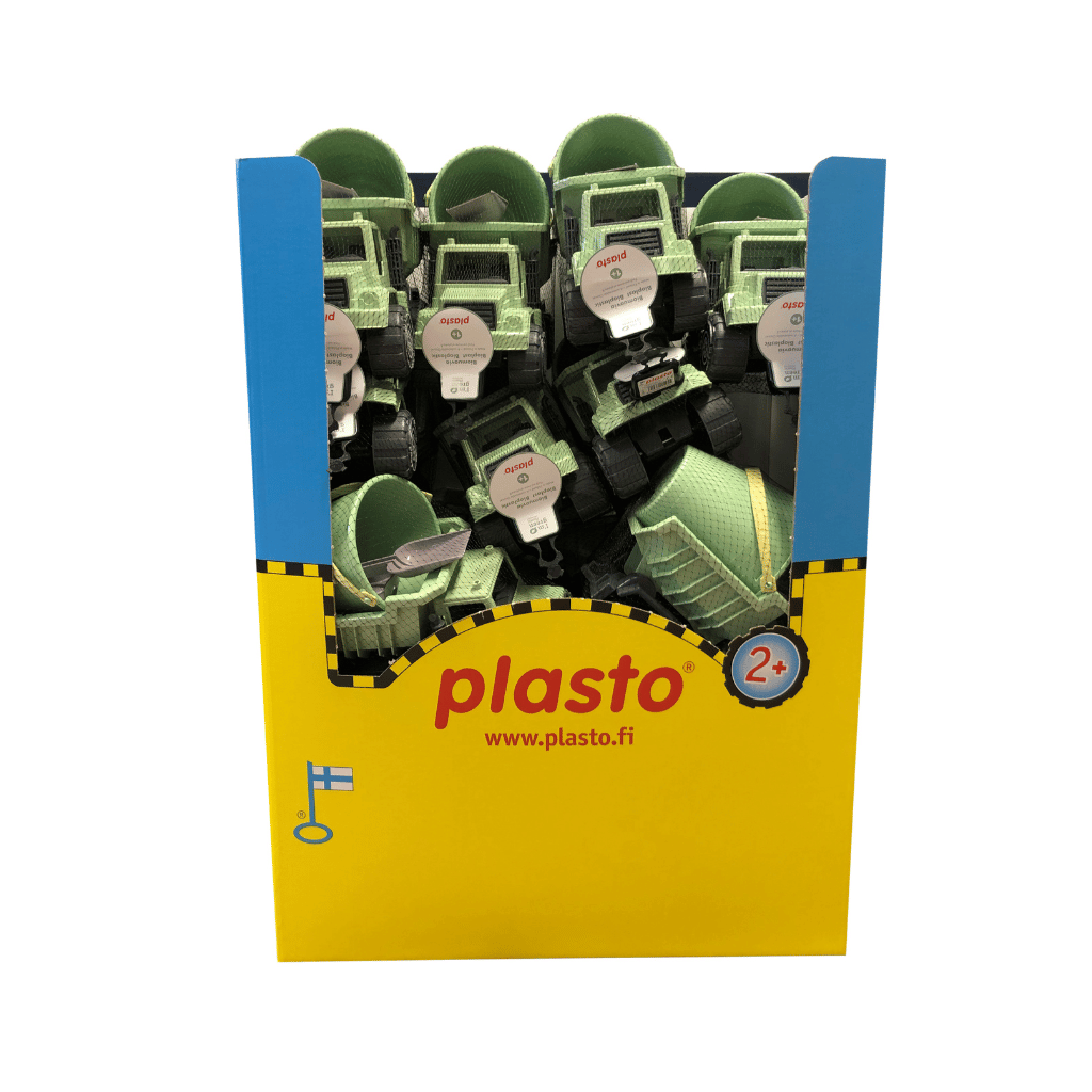 *Plasto Bulk Bucket and Truck Sets in POS Display, 20 pcs  - 10% OFF