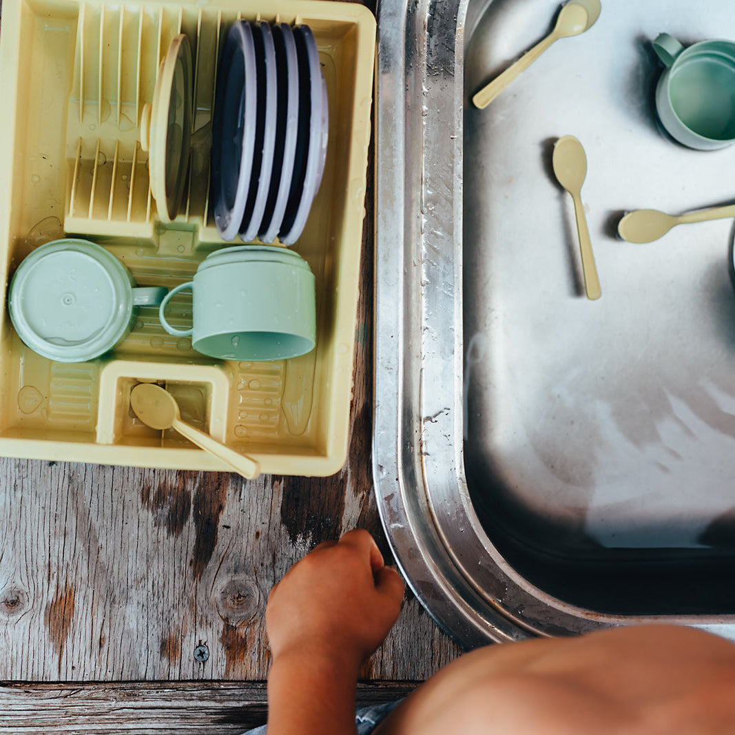 Plasto "I'M GREEN" BioPlastic Coffee Set for 4, 15 pcs