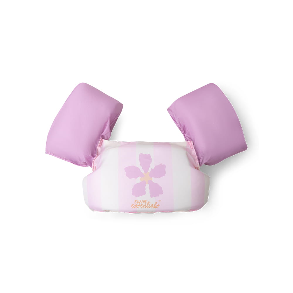 Swim Essentials Puddle Jumper Swim Vest - Pink Flower Market, 2-6 yrs