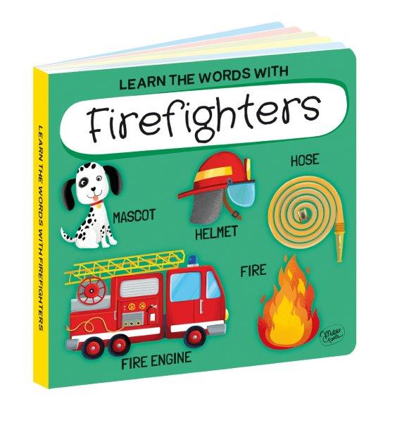 Sassi 3D Puzzle and Book Set - Learn Shapes Firefighters , 40 pcs