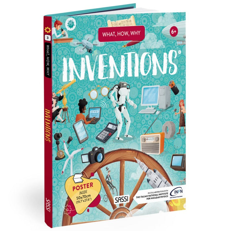Sassi What How and Why Inventions Book and Poster