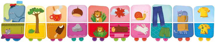 Sassi My First Words STEAM Puzzle & Book Set, 1 metre