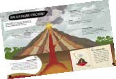 Sassi The Ultimate Atlas and Puzzle Set - Volcanoes, 500 pcs